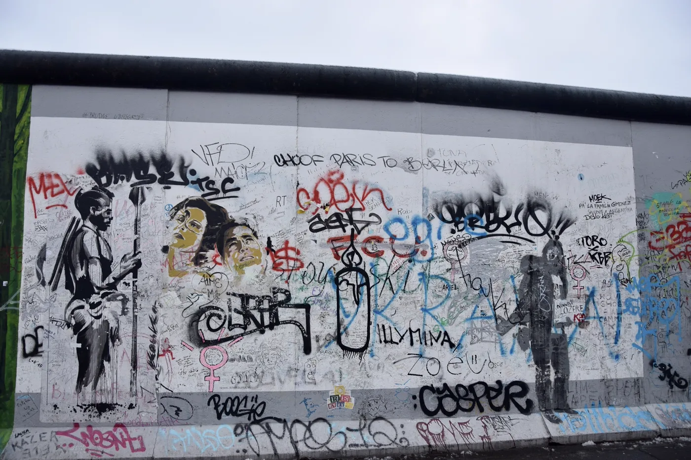 กำแพงเบอร์ลิน East Side Gallery
