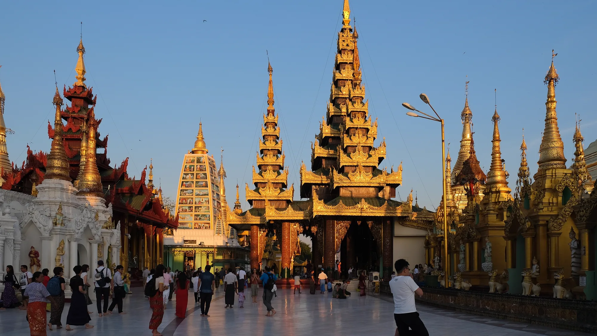 บรรยากาศการเที่ยวเมียนมา