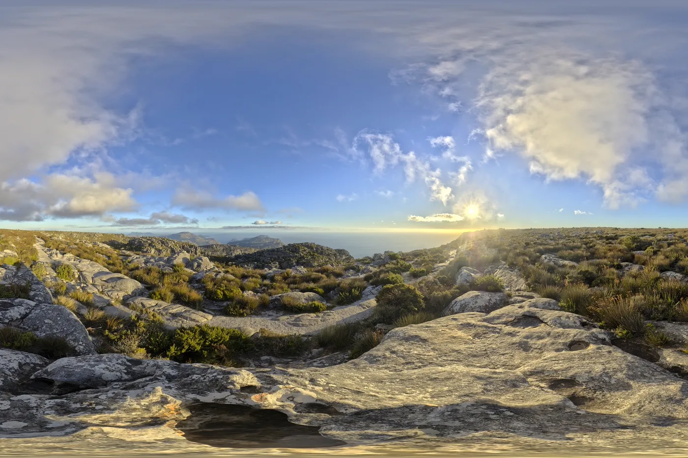 ภูเขาโต๊ะ (Table Mountain) เคปทาวน์